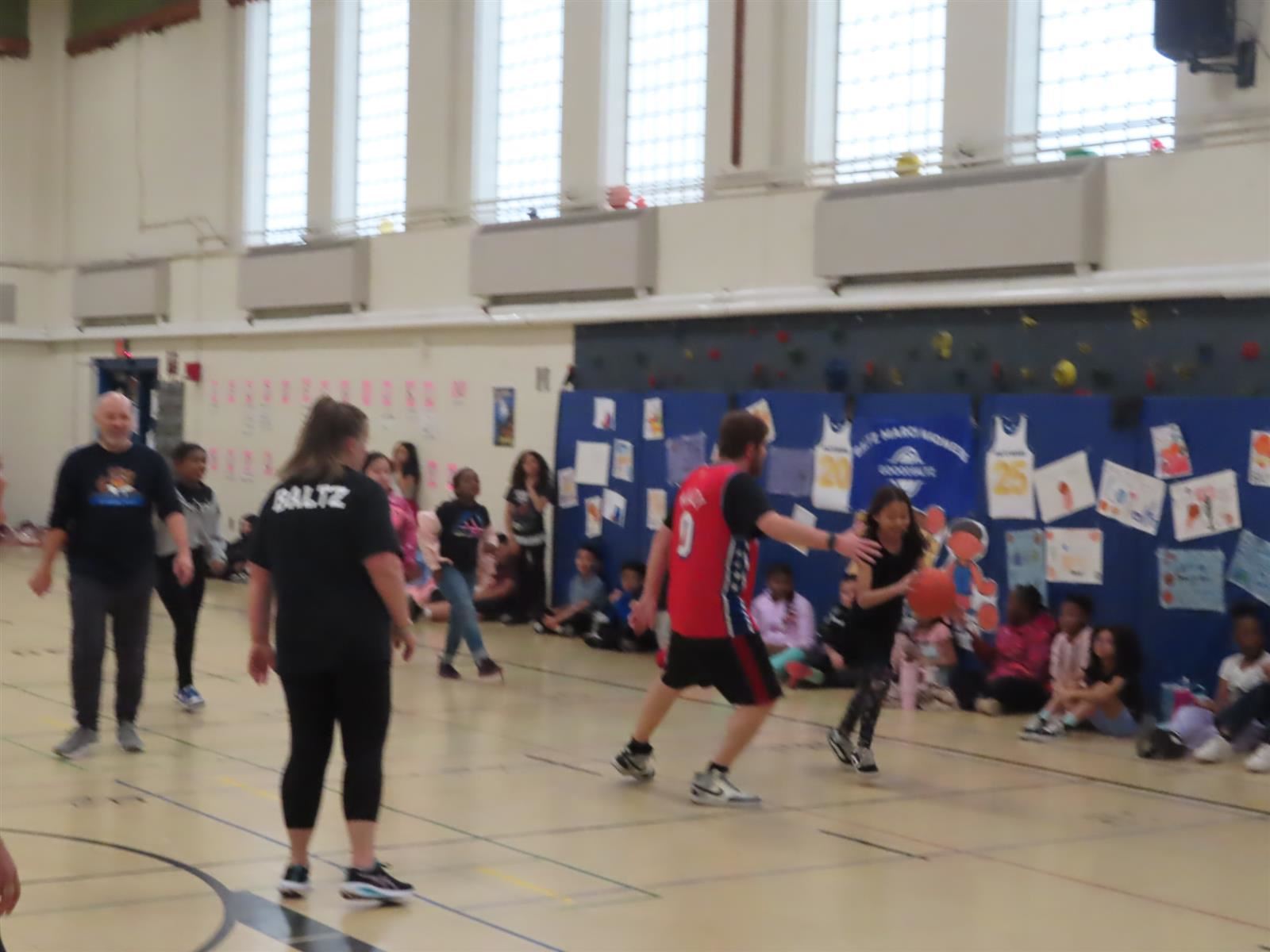  Students playing during March madness