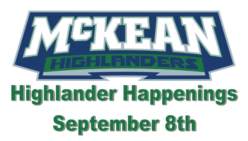  Highlander Happenings