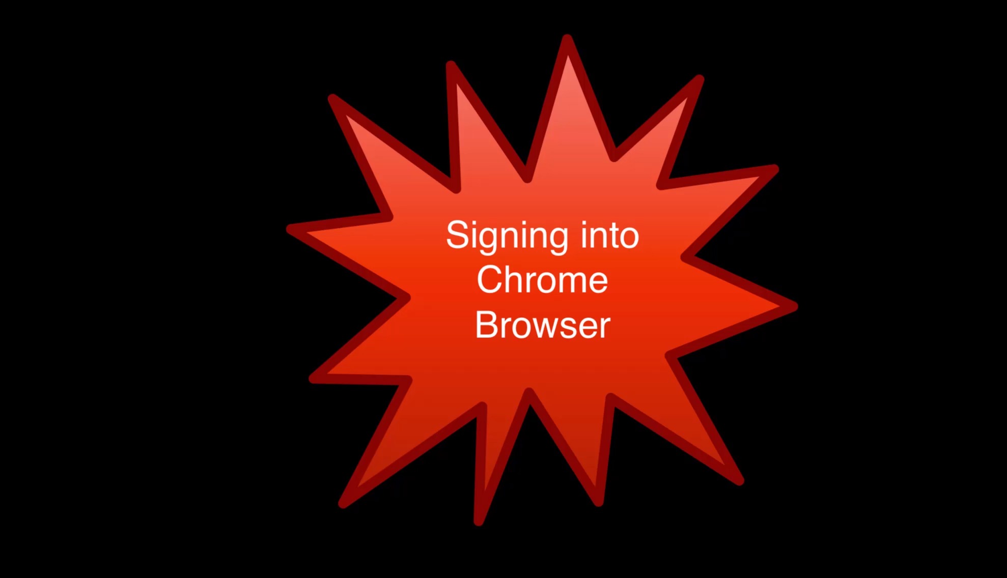 Chrome Browser Log In